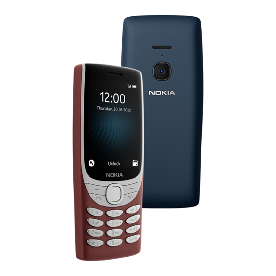 Nokia 8210 4G Manuals