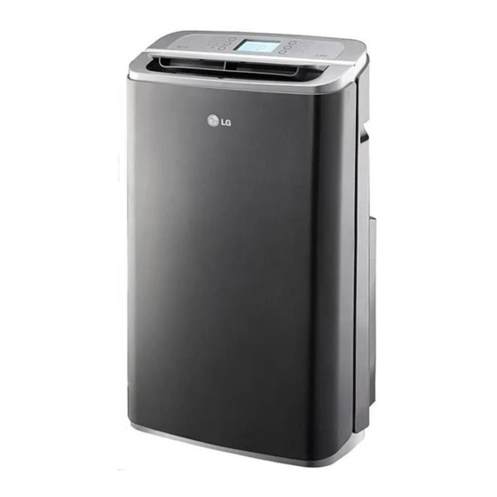 LG LP1210BXR/00 Portable Air Conditioner Manuals