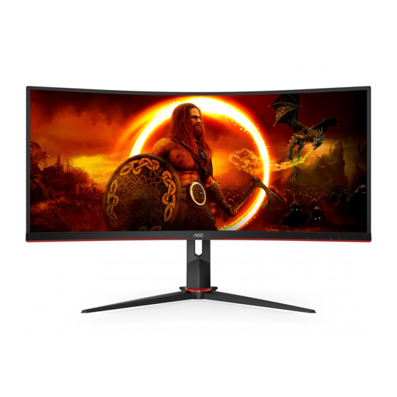 AOC CU34G2XP User Manual