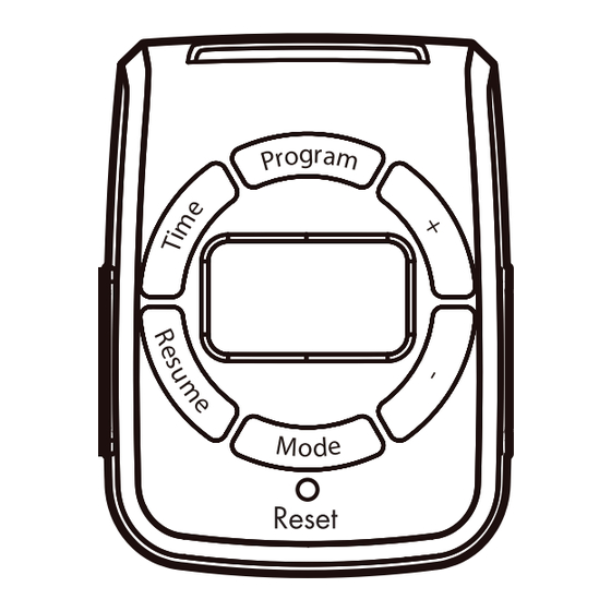 Tork 458Z Programming Instructions