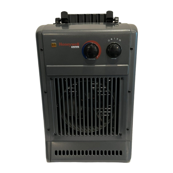 Honeywell HZ-2110 - All Metal Heater Manuals