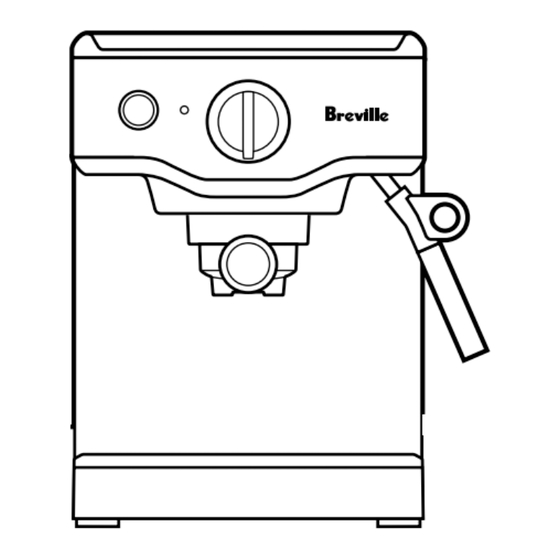 Breville BES250XL Quick Start Manual