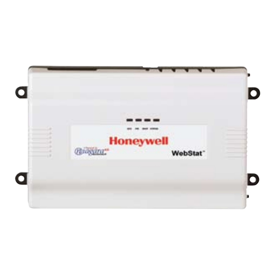 Honeywell WebStat T7351F Manuals