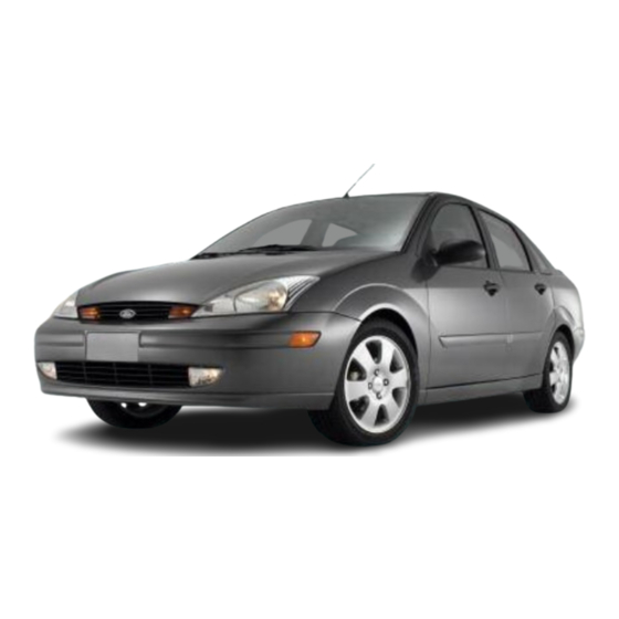 Ford Focus Quick Reference Manual