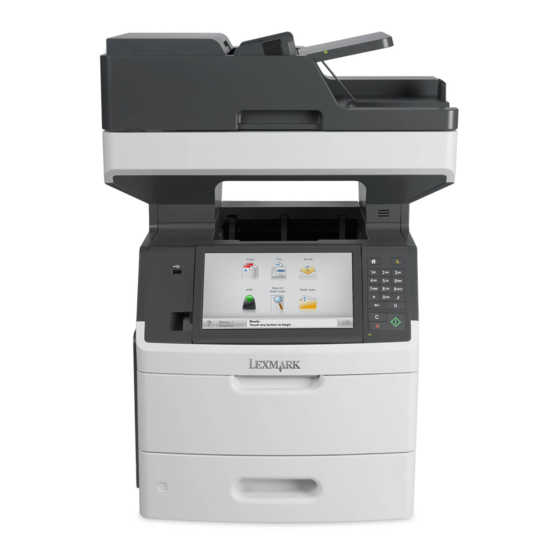 Lexmark MX71 Series Repair Manual