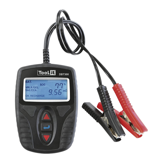 Tool it DBT 300 Translation Of The Original Instructions