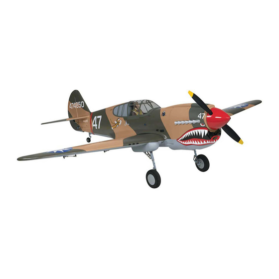 Top Flite P-40 Warhawk Assembly Instructions Manual