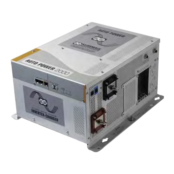 KUSSMAUL Auto Power 2000 Installation Manual