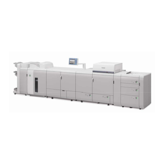 Canon imagePRESS C7000VP Customer Expectation Document