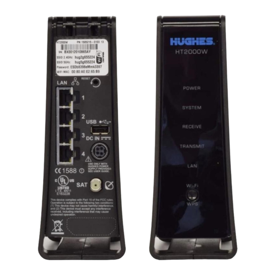 EchoStar Hughes HT2010W Replacement Manual