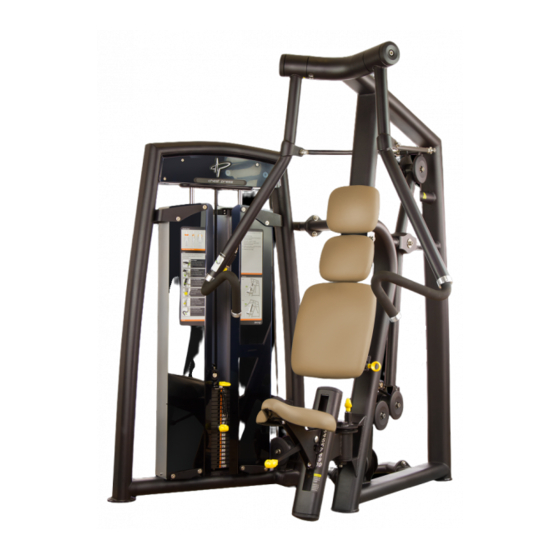 Pulse fitness EVOLVE Maintenance Manual