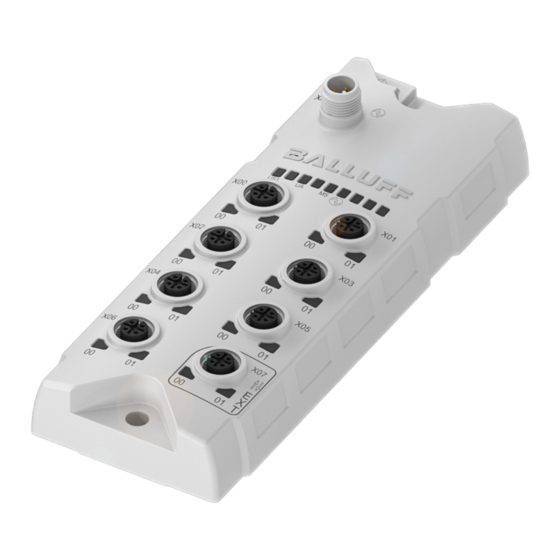 Balluff BNI IOL-314-S52-P012 Assembly Instructions Manual