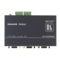 Kramer TOOLS
VP-200NAK User Manual