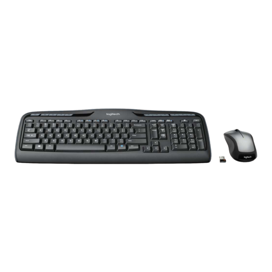 Logitech MK335 Setup Manual