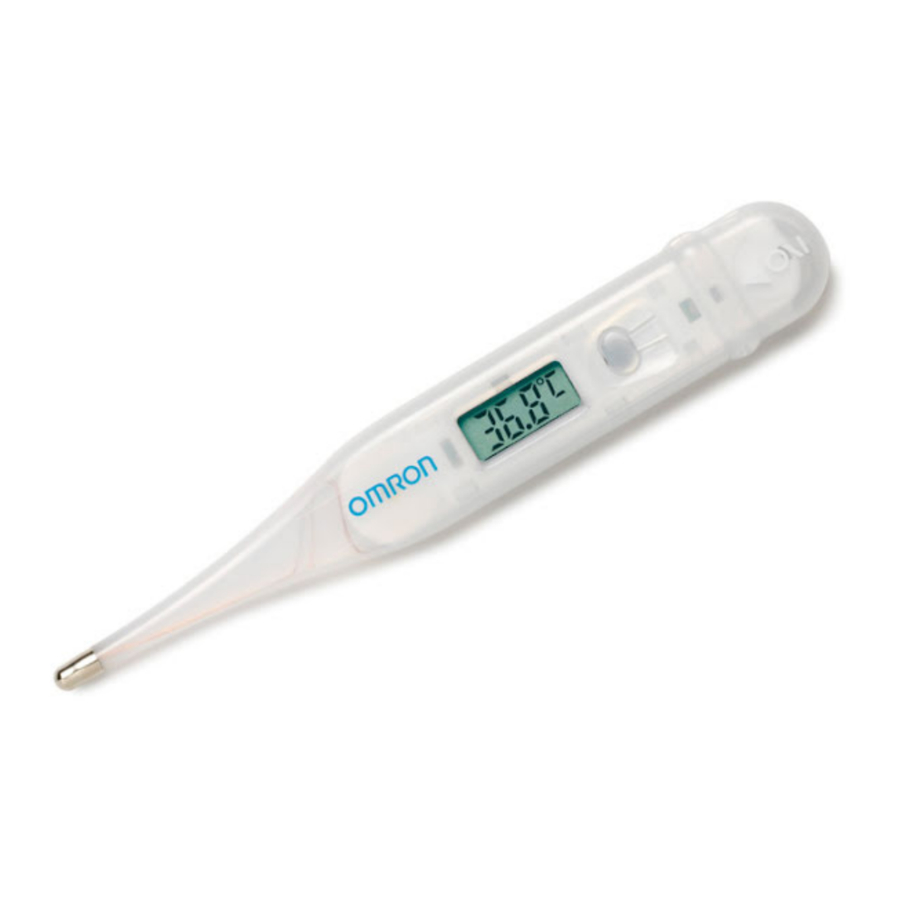Omron O-Temp III - Digital Thermometer Manual