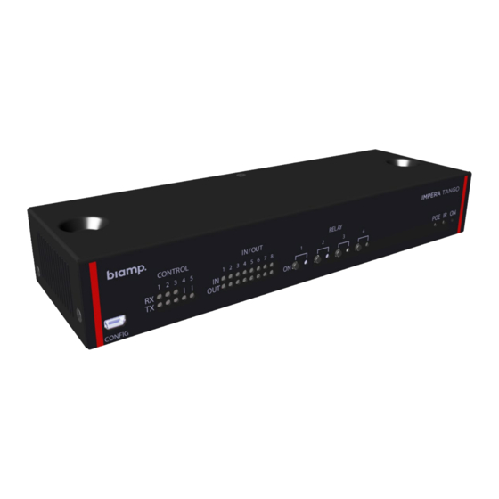 Biamp Impera Tango Installation And Setup Manual