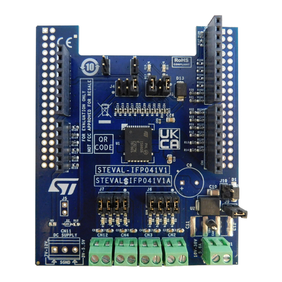 ST STEVAL-IFP041V1 User Manual