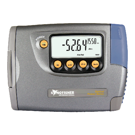 Kingfisher KI3600 Service Instructions Manual