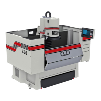 Rottler S85A Operation Manual