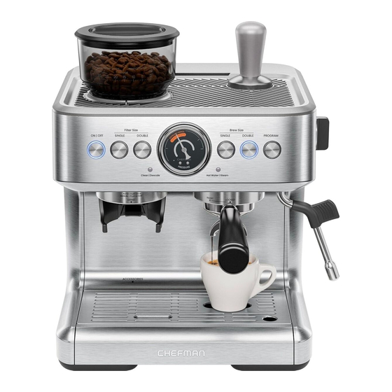Chefman Crema Supreme RJ54-G-SS Manuals