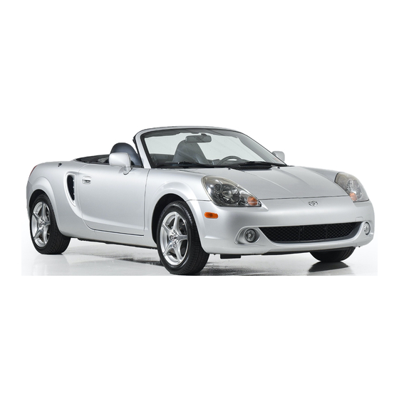 Toyota 2004 MR2 Spyder Owner's Manual