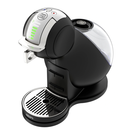 Dolce Gusto MELODY 3 AUTOMATIC Quick Start Manual