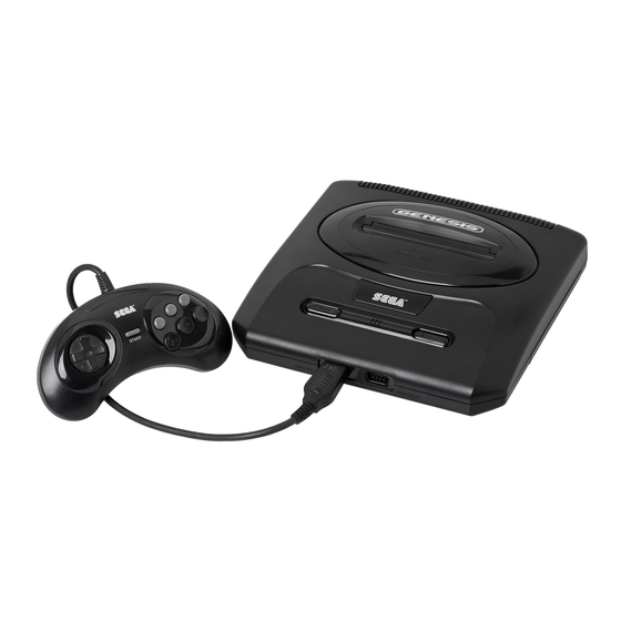 SEGA ENTERPRISES MEGA DRIVE II Service Manual