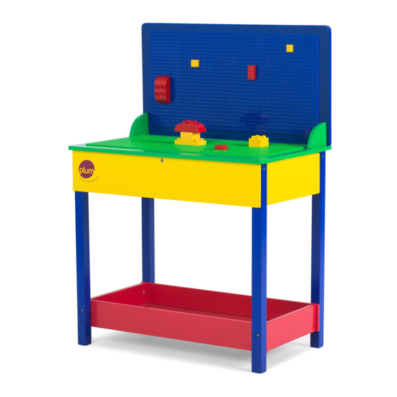 Plum build it table 41060 Assembly Instructions Manual