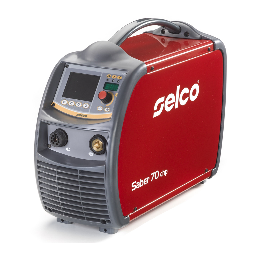 Selco Saber 70 chp Instruction Manual