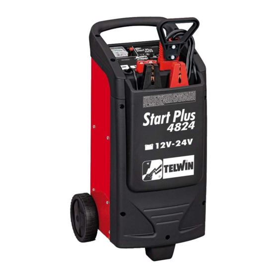 Telwin start plus 4824 Instruction Manual