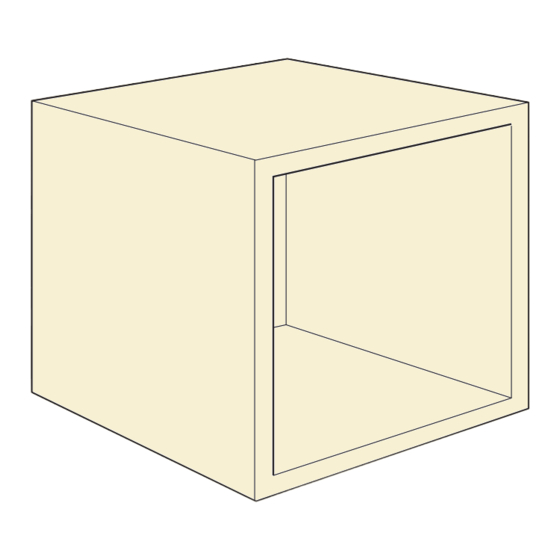 West Elm modular storage 6183156 Assembly Instructions