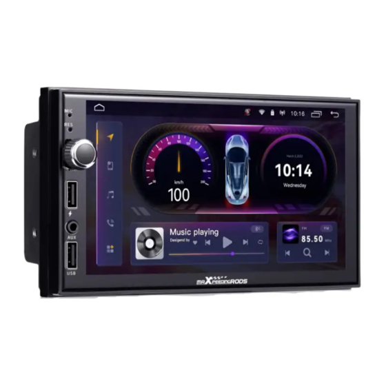 User Manuals: MAXPEEDINGRODS Q96 Car Stereo Radio