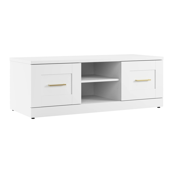 BUSH FURNITURE Hampton Heights HHS448WH Manuals
