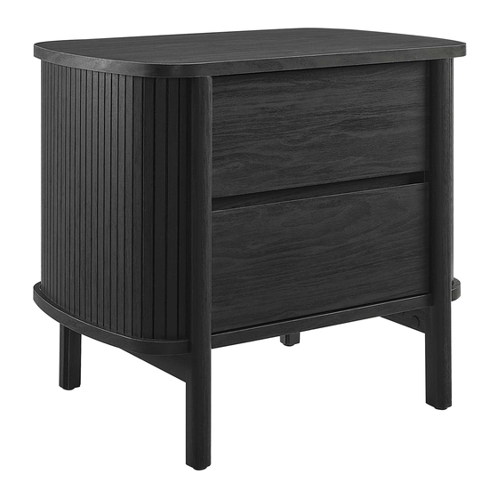 modway Cadence MOD-7158 Assembly Instructions Manual
