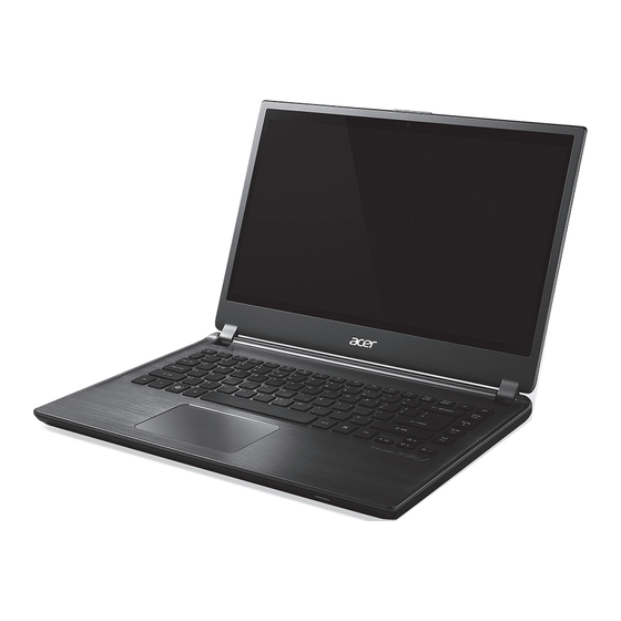 Acer Aspire M5-481 Manuals