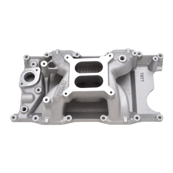 Edelbrock 7577 Installation Instructions