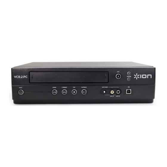 ION VCR 2 PC Troubleshooting Manual