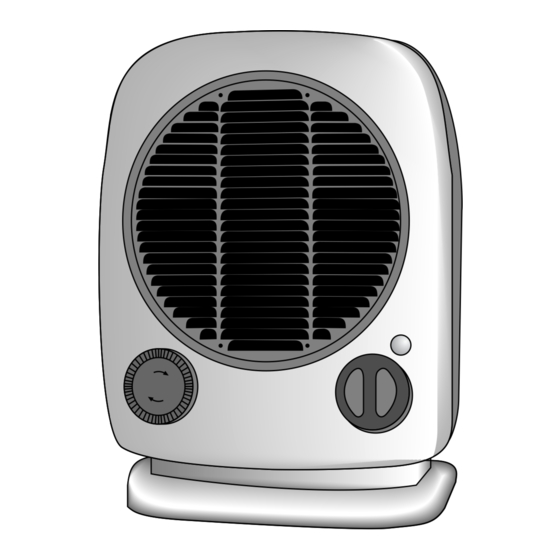 DeLonghi Fan heater Instruction Manual
