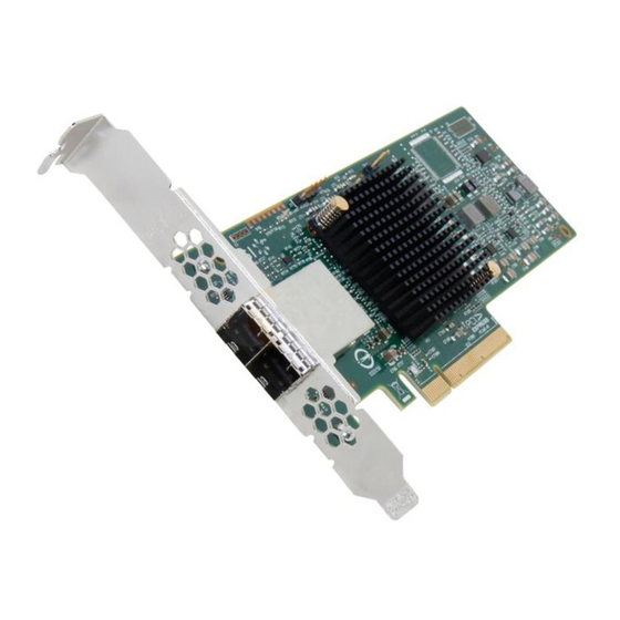 LSI SAS 9311-8i Quick Installation Manual