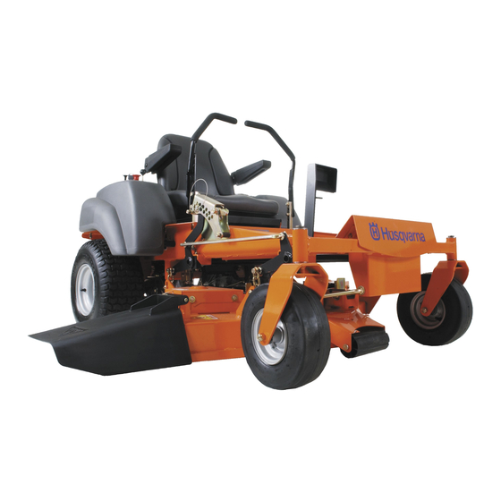 Husqvarna EZ4216HO, EZ4217KAA, EZ4217KAA, EZ4822BI, EZ4822BI, EZ5221KAA, EZ5424BI Operator's Manual