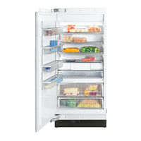 Miele Freezer Operating And Installation Manual
