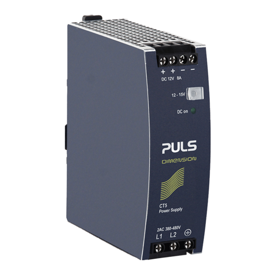 Puls CT5.241 Instruction Manual