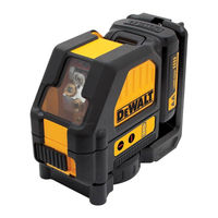 DeWalt DW088LG LaserChalkLine Quick Start Manual