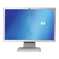 HP w19 - Widescreen LCD Monitor Service Manual