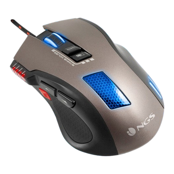 User Manuals: NGS GMX-105 Wired Gaming Mouse