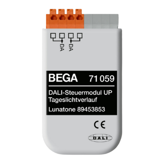 BEGA 71 059 Instructions For Use