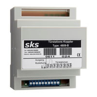 sks 4809-B Installation Instructions Manual