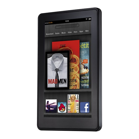 Amazon Kindle Fire Quick Start Manual