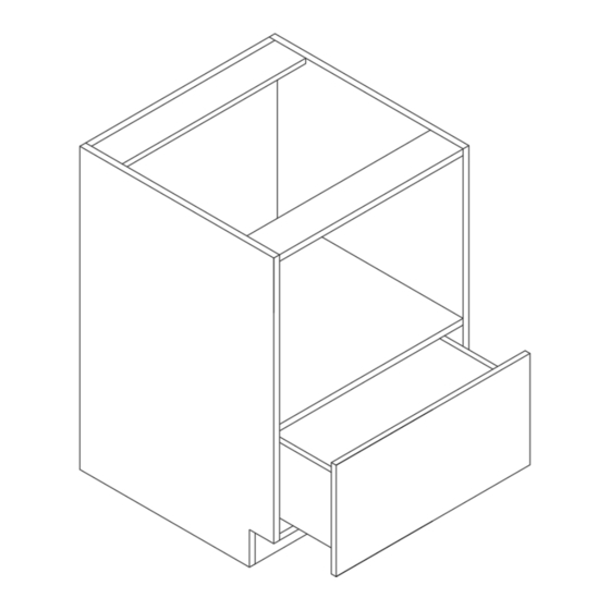ROBERTO FIORE Cabinets To Go MBC30 Assembly Instructions