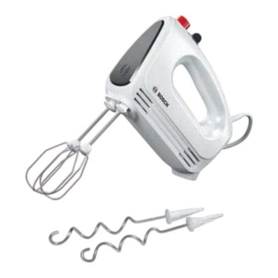 Bosch MFQ2210 Manuals